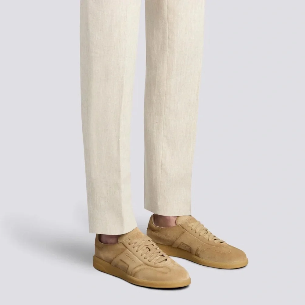 SANTONI Beige Sneakers - Picture 2 of 11
